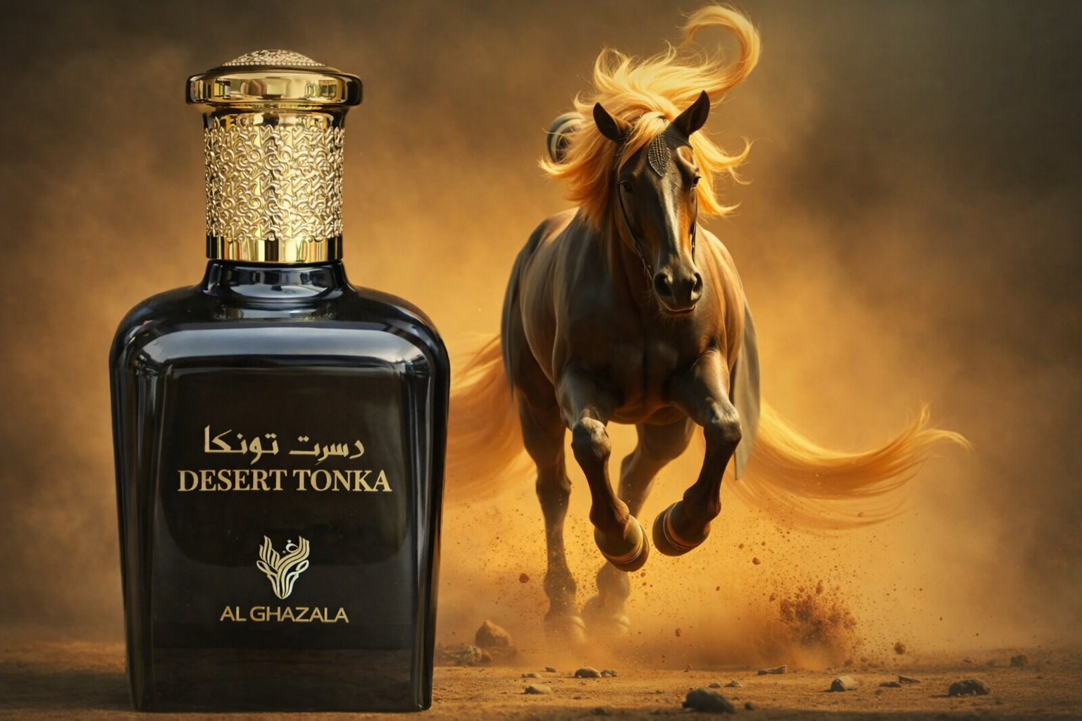 Desert Tonka Ghazala by Royal Orchid Perfume for men Eau De Perfume