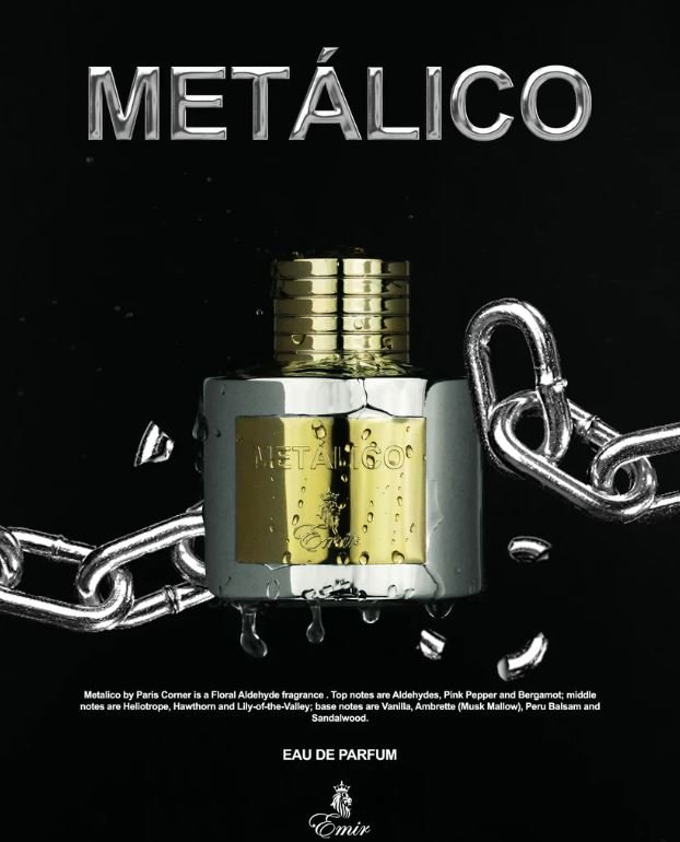 METALICO EMIR Eau De Perfume By Paris Corner