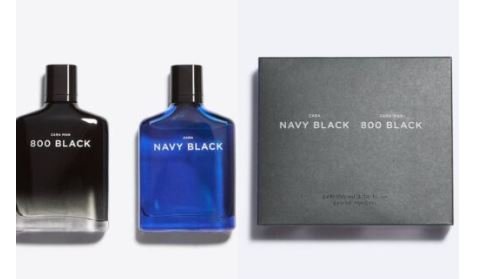 Zara Man Navy Black & 800 Black